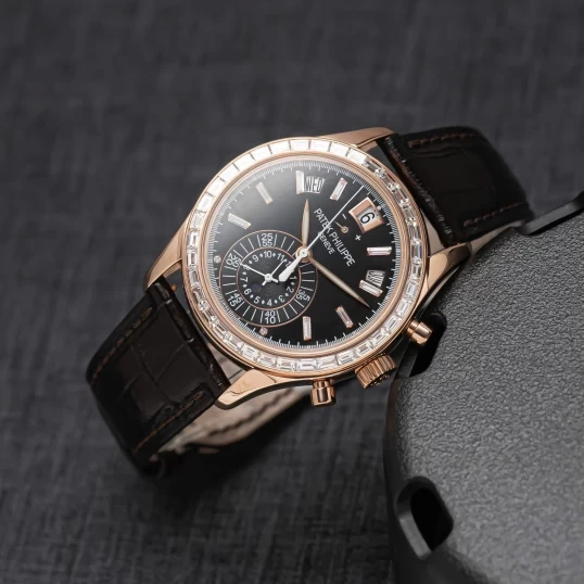 Patek Philippe Complications Annual Calendar Chronograph Custom Diamonds Up to 5961R