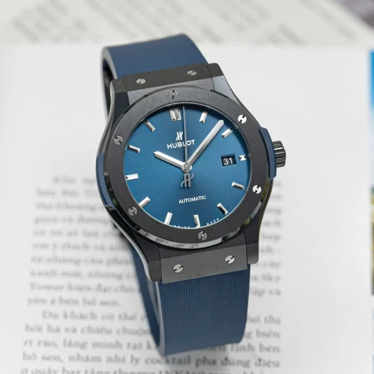 Hublot Classic Fusion Ceramic Blue 42mm Ref. 542.CM.7170.RX