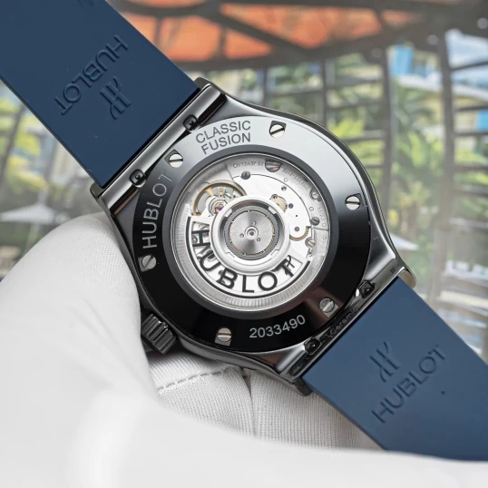 Hublot Classic Fusion Ceramic Blue 42mm Ref. 542.CM.7170.RX