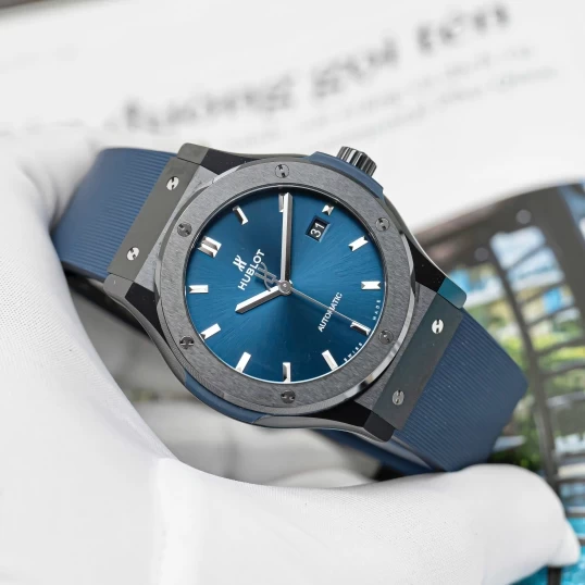 Hublot Classic Fusion Ceramic Blue 42mm Ref. 542.CM.7170.RX