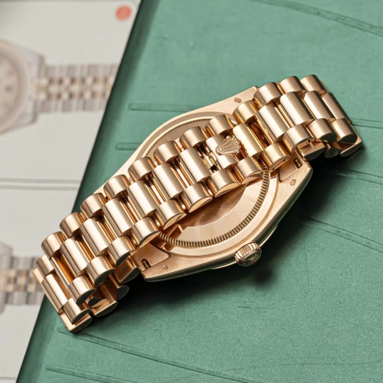 Rolex Day-Date 36mm Everose Gold Pink Jubilee Dial Ref. 118235