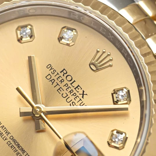 Rolex Oyster Perpetual Datejust 36mm 116233 Champagne Diamond Dial