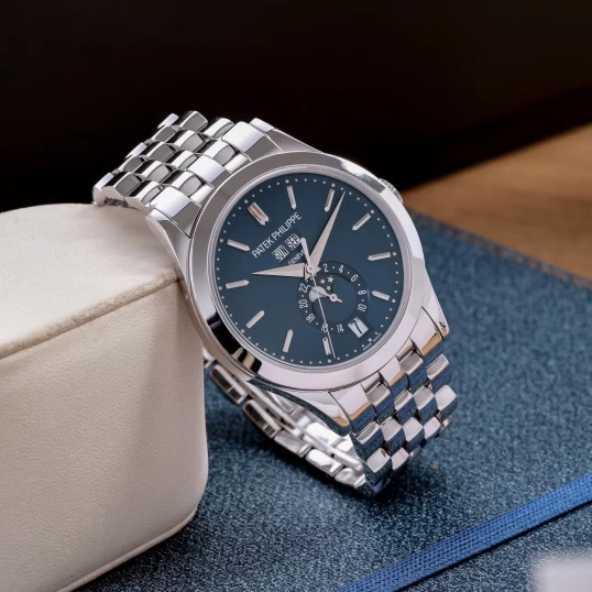 Patek Philippe Complications Annual Calendar 5396/1G-001 Blue Dial