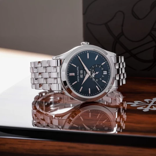 Patek Philippe Complications Annual Calendar 5396/1G-001 Blue Dial