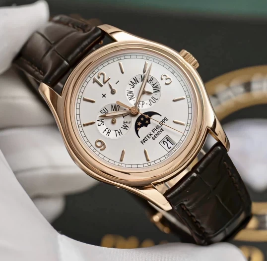 Patek Philippe Complications 39mm Ref 5146R-001 Annual Calendar Moonphase