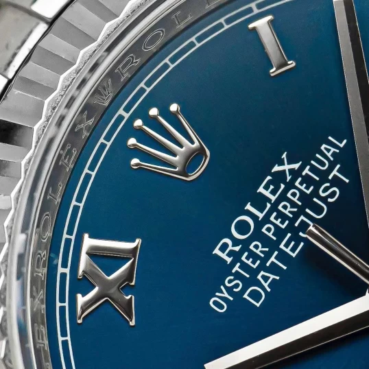 Rolex Oyster Perpetual Datejust 36mm Ref. 116234 Blue Roman Dial
