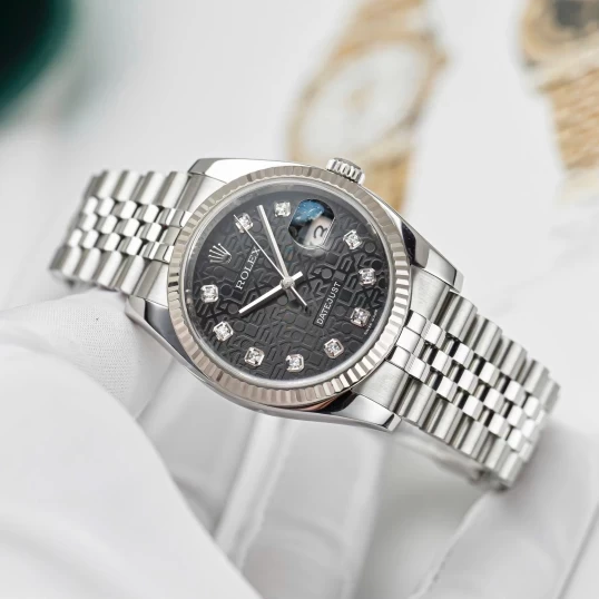 Rolex Oyster Perpetual Datejust 36mm Ref. 116234 Mặt số vi tính đen