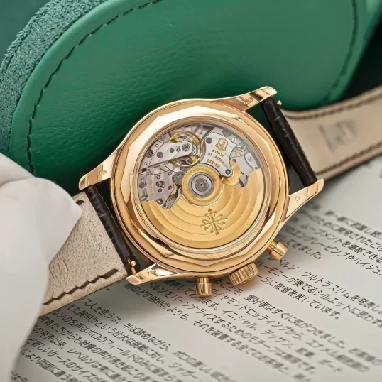 Patek Philippe Complications Annual Calendar Chronograph 5960R Custom Diamonds – Upgraded to 5961R