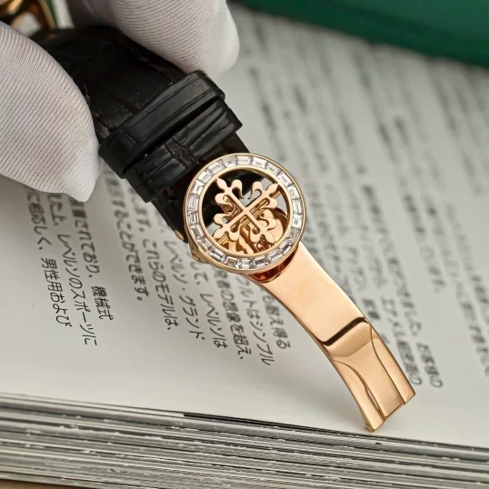 Patek Philippe Complications Annual Calendar Chronograph 5960R Custom Diamonds – Upgraded to 5961R