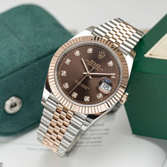 Rolex Oyster Perpetual Datejust 41mm Ref. 126331 Chocolate Dial