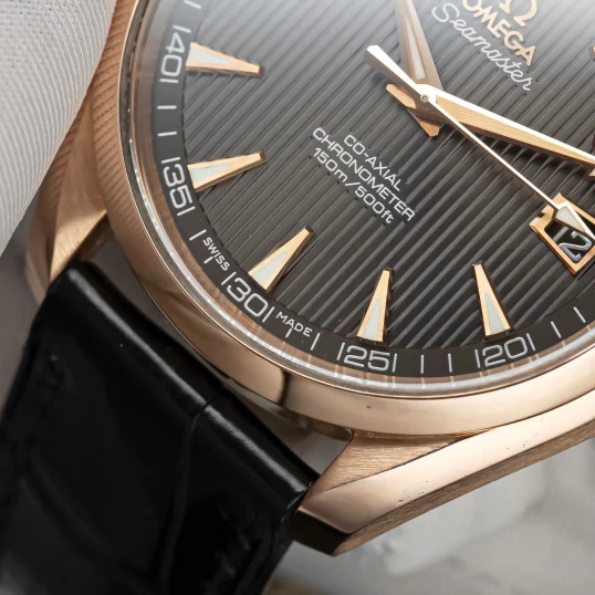 Omega Seamaster Aqua Terra 150M Co-Axial GMT 43mm 18K Red Gold – 231.53.42.21.06.001