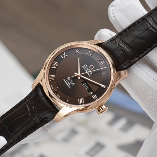 Omega De Ville Co-Axial Annual Calendar 41mm Red Gold - Ref. 431.53.41.22.13.001