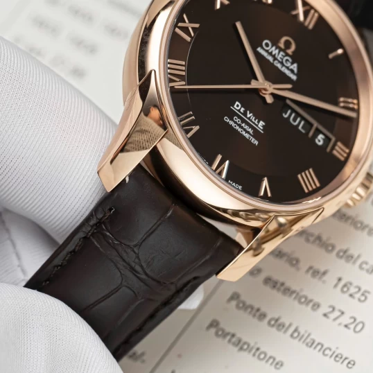 Omega De Ville Co-Axial Annual Calendar 41mm Red Gold - Ref. 431.53.41.22.13.001