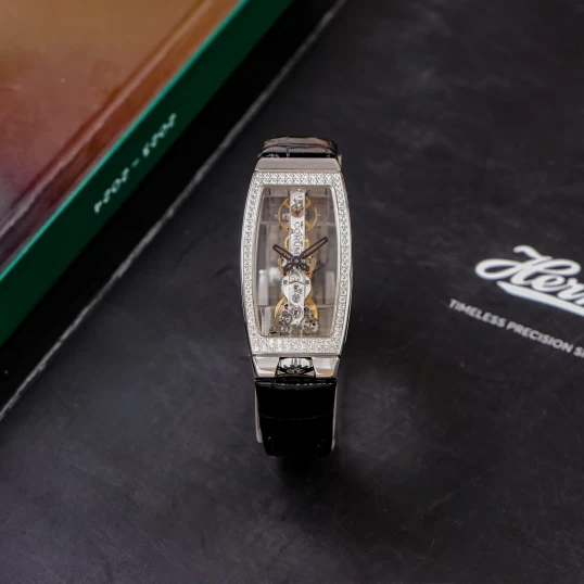 Corum Golden Bridge Miss White Gold Diamonds