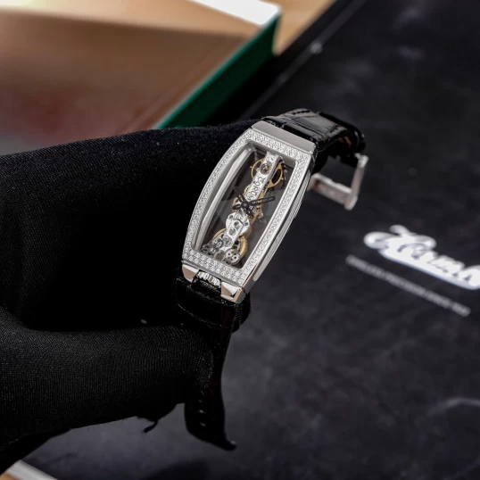 Corum Golden Bridge Miss White Gold Diamonds