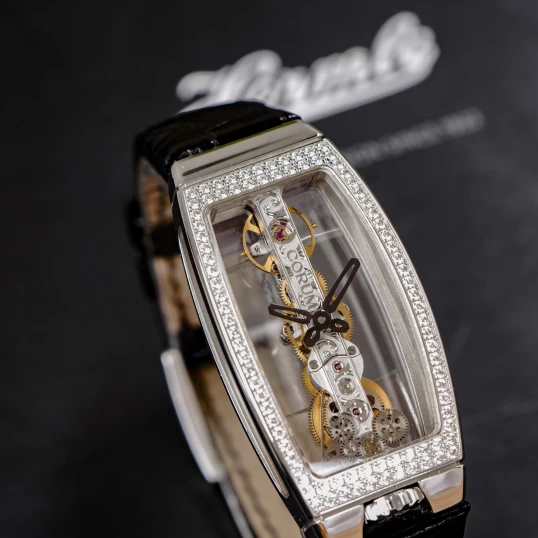 Corum Golden Bridge Miss White Gold Diamonds