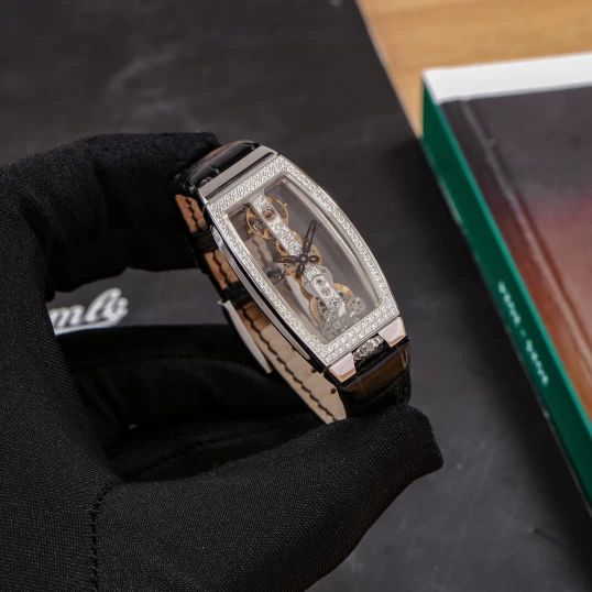 Corum Golden Bridge Miss White Gold Diamonds