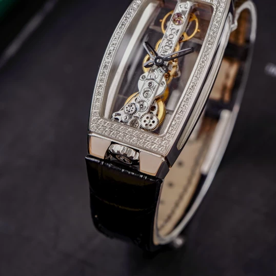 Corum Golden Bridge Miss White Gold Diamonds