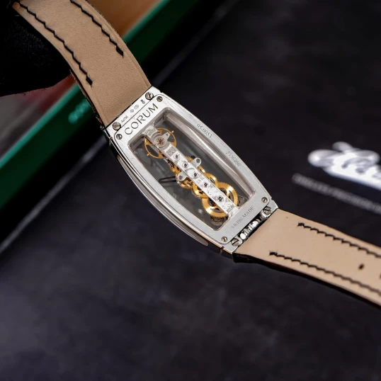 Corum Golden Bridge Miss White Gold Diamonds