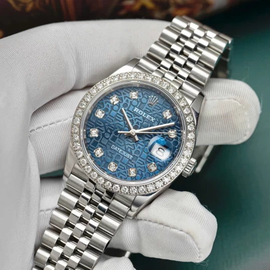 Rolex Oyster Perpetual Datejust 36 Vi tính xanh - Ref. 126234