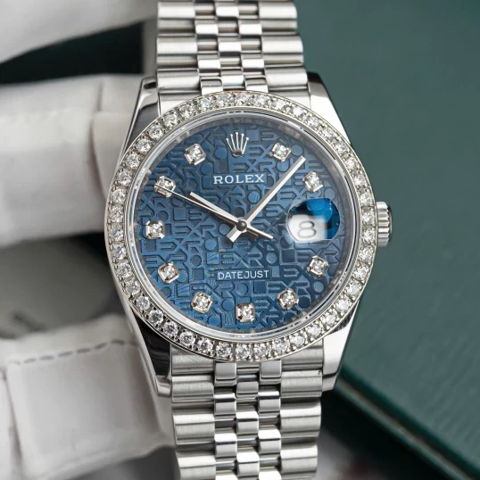 Rolex Oyster Perpetual Datejust 36 Vi tính xanh - Ref. 126234