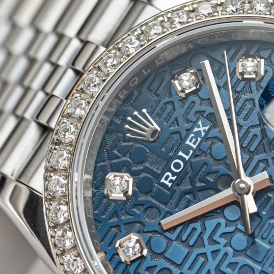 Rolex Oyster Perpetual Datejust 36 Vi tính xanh - Ref. 126234