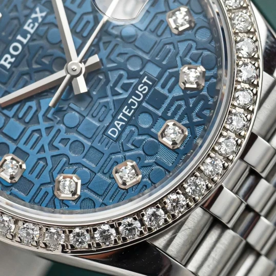 Rolex Oyster Perpetual Datejust 36 Vi tính xanh - Ref. 126234