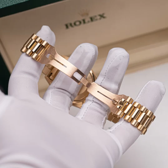 Rolex Day-Date 36mm Vàng khối mặt vi tính vàng - Ref.18238