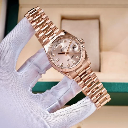 Rolex Day-Date 36 Sundust Dial – Ref. 118235