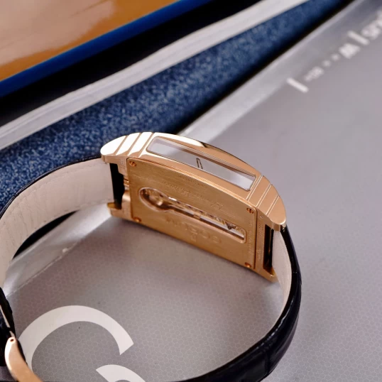 Corum Golden Bridge rose gold 113.770.55/0001 GN01 up to full diamonds baguette