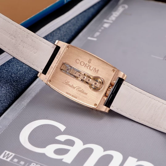 Corum Golden Bridge rose gold 113.770.55/0001 GN01 up to full diamonds baguette