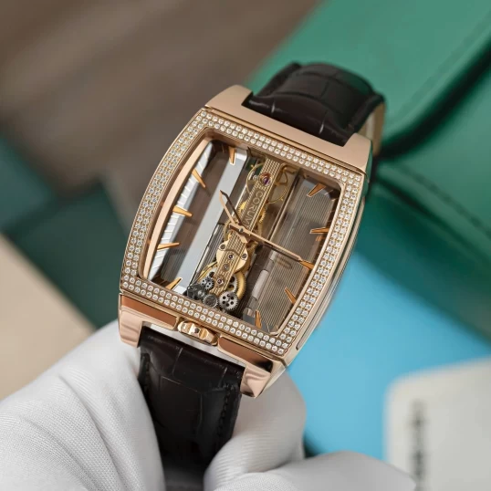 Corum Golden Bridge Automatic Rose Gold with Skeleton Dial 313.167.85/0002 GL10R