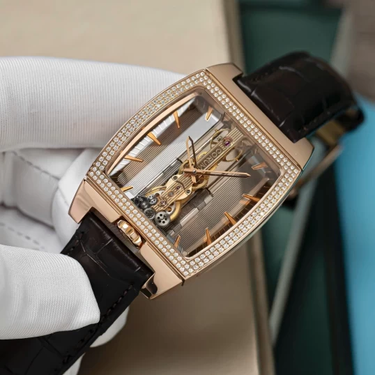 Corum Golden Bridge Automatic Rose Gold with Skeleton Dial 313.167.85/0002 GL10R