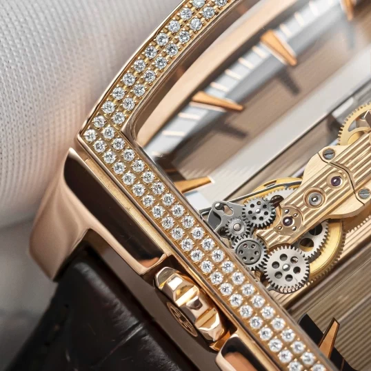 Corum Golden Bridge Automatic Rose Gold with Skeleton Dial 313.167.85/0002 GL10R