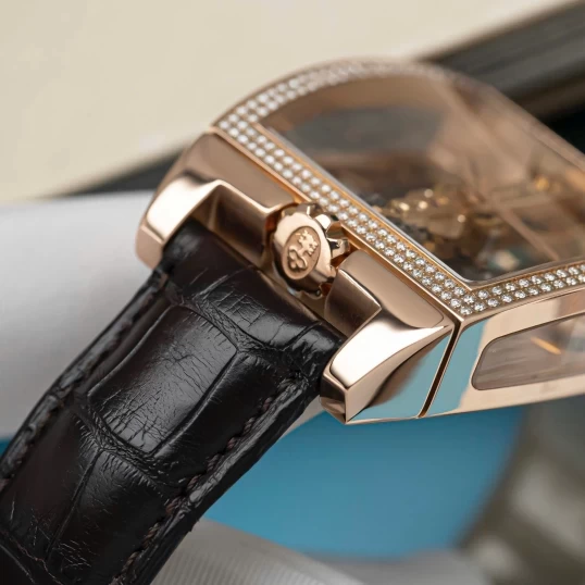 Corum Golden Bridge Automatic Rose Gold with Skeleton Dial 313.167.85/0002 GL10R