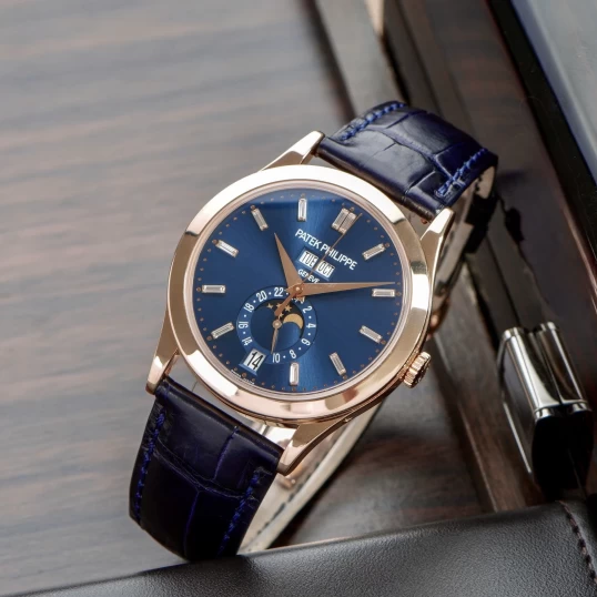 Patek Philippe Complications Annual Calendar Moonphase Ref. 5396R-015 - Blue Dial