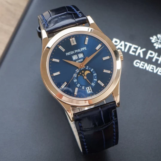 Patek Philippe Complications Annual Calendar Moonphase Ref. 5396R-015 - Blue Dial