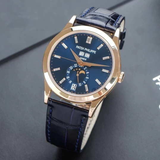 Patek Philippe Complications Annual Calendar Moonphase Ref. 5396R-015 - Blue Dial
