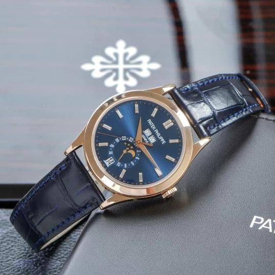 Patek Philippe Complications Annual Calendar Moonphase Ref. 5396R-015 - Blue Dial