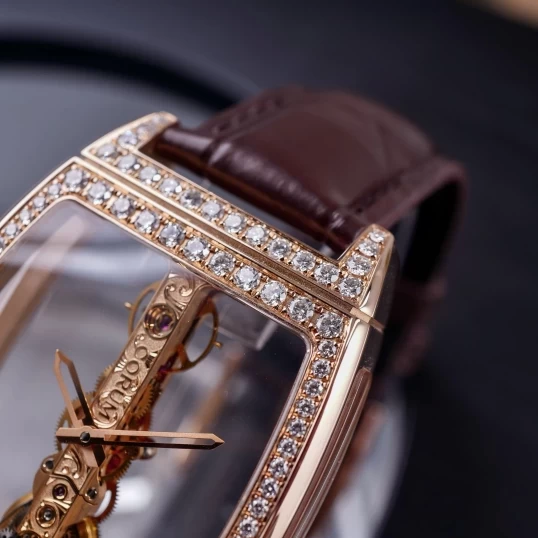 Corum Golden Bridge Ref. B113/03859 – Rose Gold, Skeleton, Hand-Wound