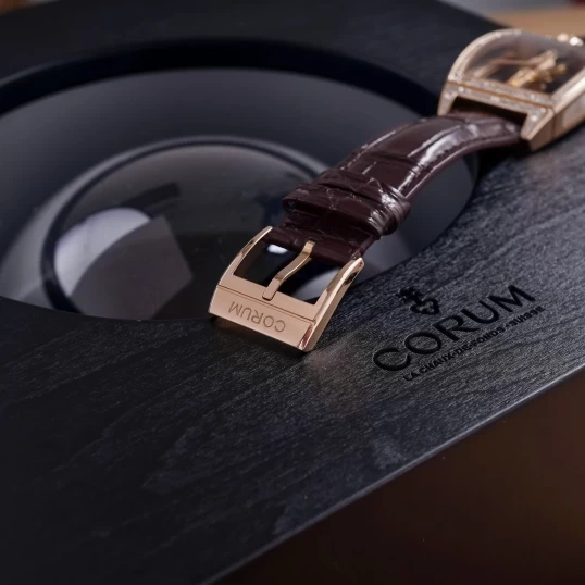 Corum Golden Bridge Ref. B113/03859 – Rose Gold, Skeleton, Hand-Wound