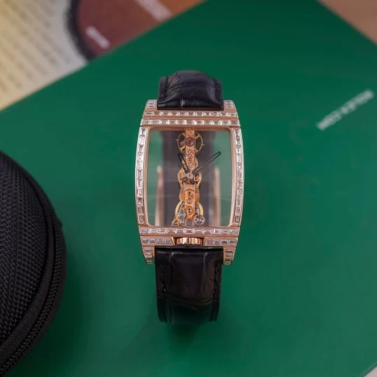 Corum Golden Bridge Classic Rose Gold Skeleton B113/01043