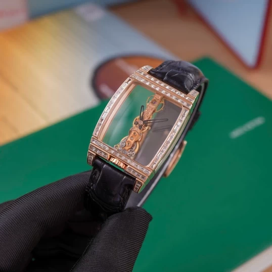 Corum Golden Bridge Classic Rose Gold Skeleton B113/01043