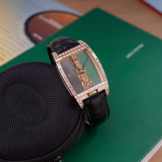 Corum Golden Bridge Classic Rose Gold Skeleton B113/01043