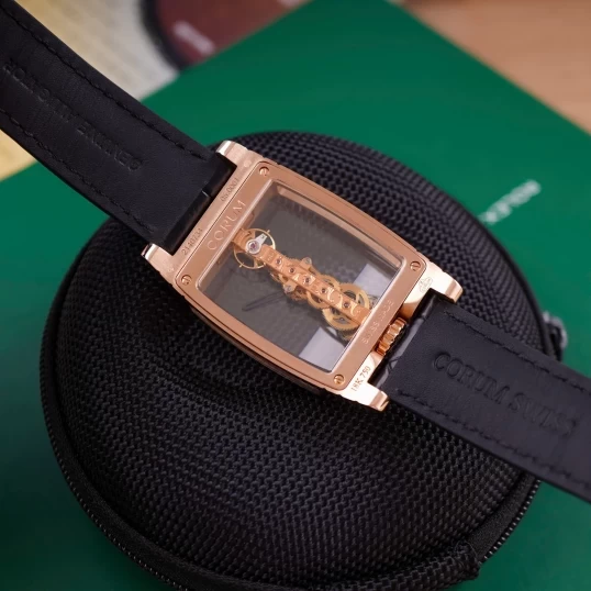 Corum Golden Bridge Classic Rose Gold Skeleton B113/01043