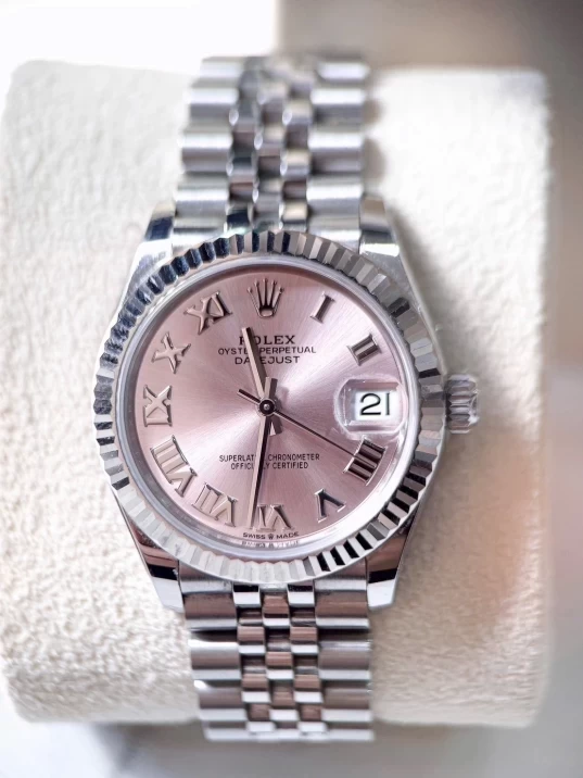 Rolex Oyster Perpetual Datejust 31mm – Ref. 278274 Pink Roman Dial