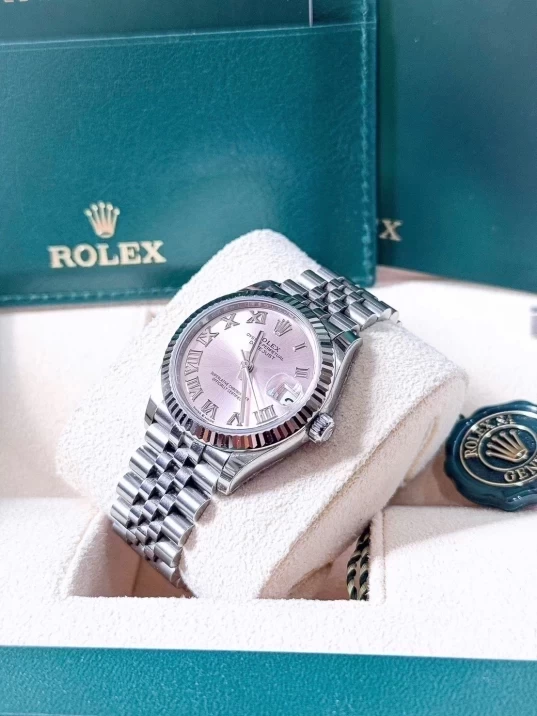 Rolex Oyster Perpetual Datejust 31 -  Ref. 278274 Pink Roman Dial