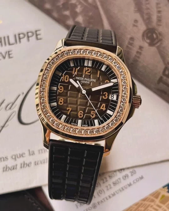 Patek Philippe Aquanaut Luce 5068R-001 - Rose Gold, Brown Dial