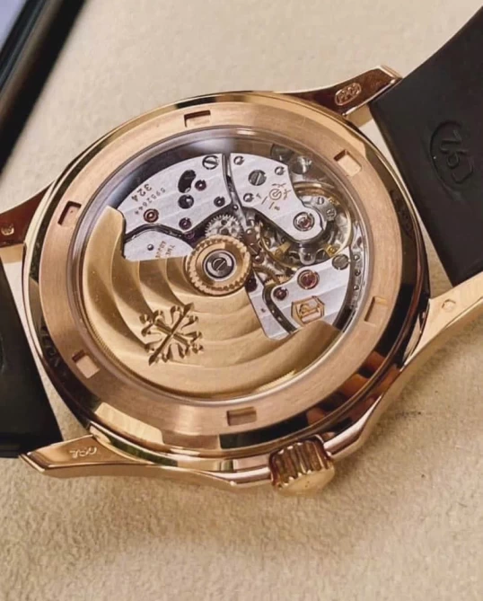 Patek Philippe Aquanaut Luce 5068R-001 - Rose Gold, Brown Dial