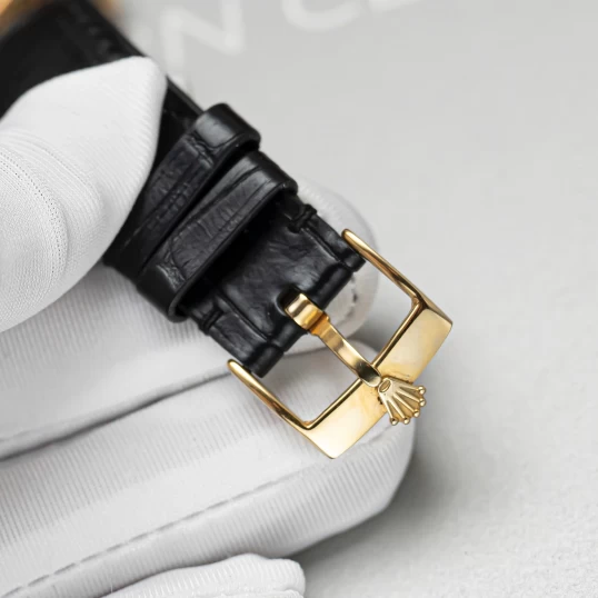 Rolex Oyster Perpetual Datejust Vintage 4 số - Vàng khối, Mặt số đen